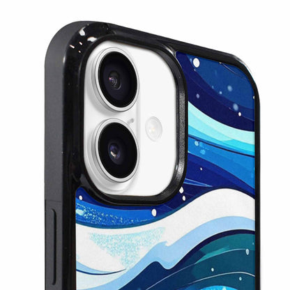 iPhone 17 Case — Glossy Winter Wave Cartoon Cute, Custom Made Phone Cover