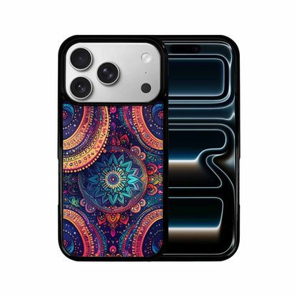 iPhone 17 Pro Case — Paisley Mandala Original Art, Custom Phone Case