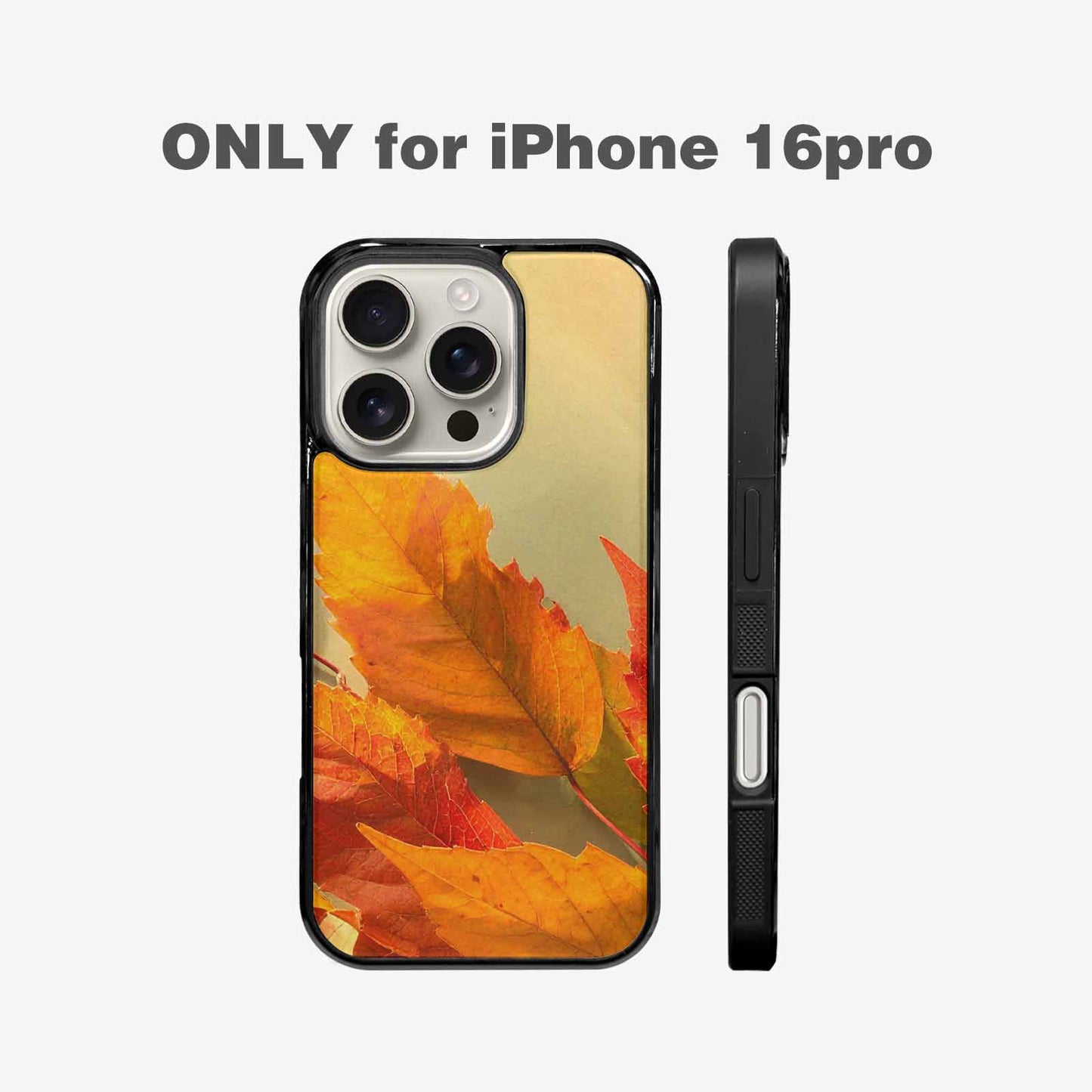 iPhone 16 Pro Case — Autumn Leaves, Custom Phone Case