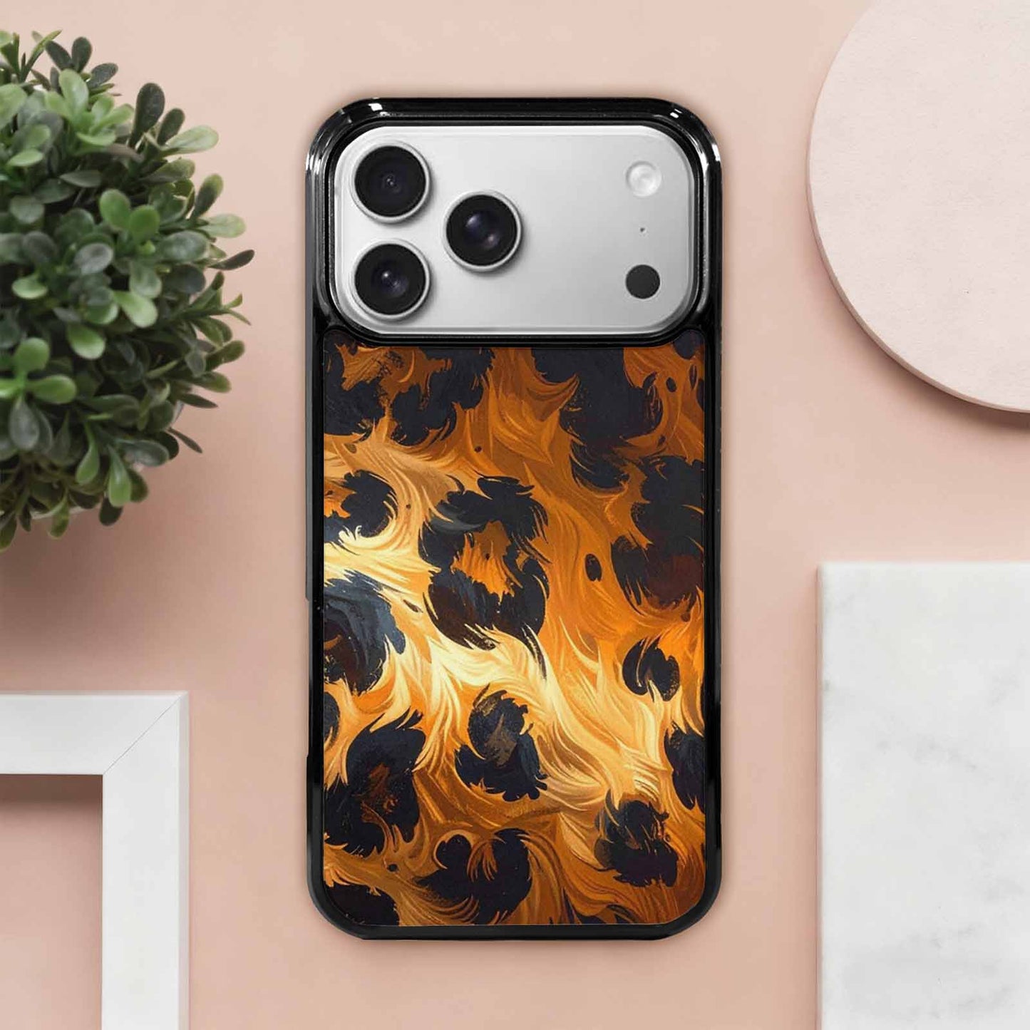 iPhone 17 Pro Max Case — Seamless Tileable Pattern Of Animal Print, Custom Phone Case