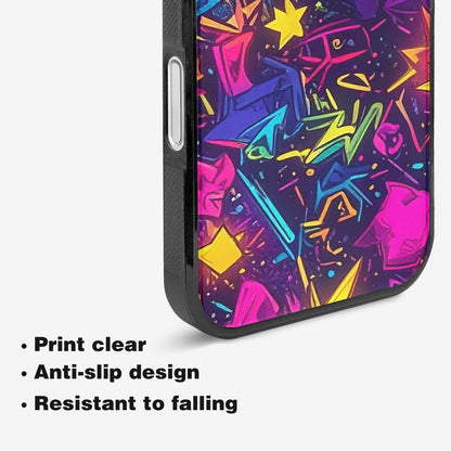 iPhone 16 Case — 80s Retro Motif 80s Retro Motifs, Custom Made Phone Cover