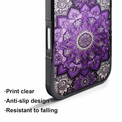 iPhone 17 Pro Max Case — Small Mandala Pattern, Randomly Floral, Customized Protective Case