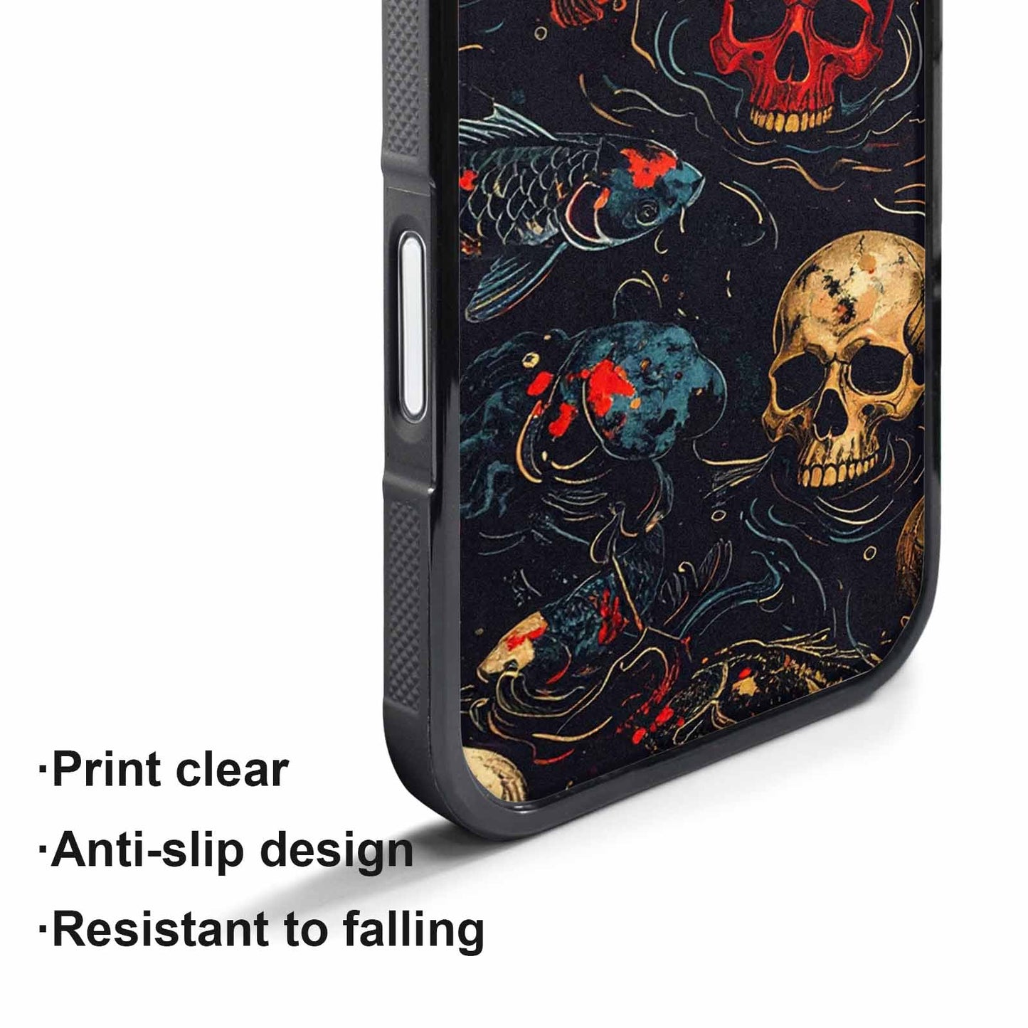 iPhone 17 Air Case — Skull Dark Art Gothic Print Gothic, Original Design Phone Case