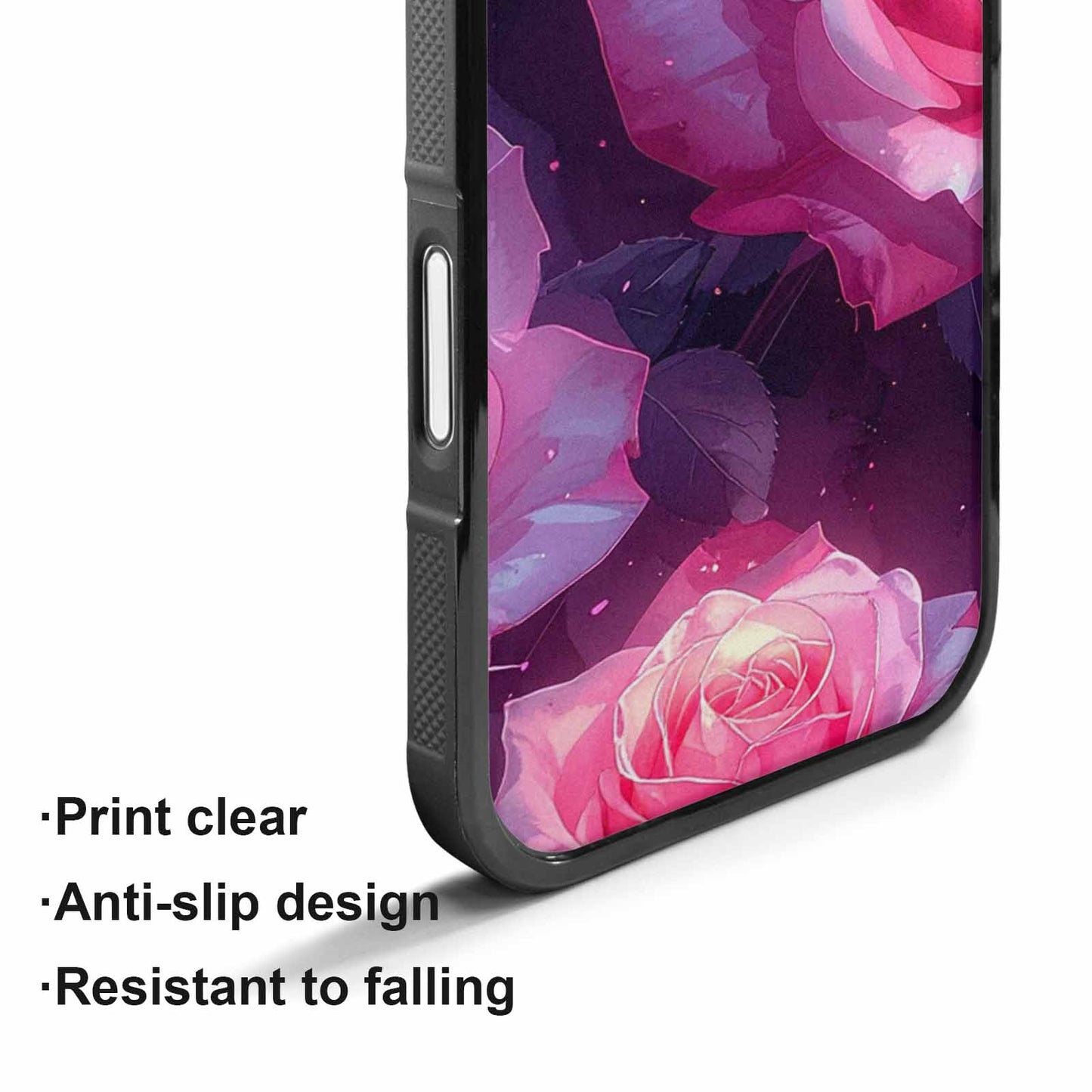 iPhone 17 Case — Watercolor Marble Rose Watercolor Abstract, Custom Made Phone Cover