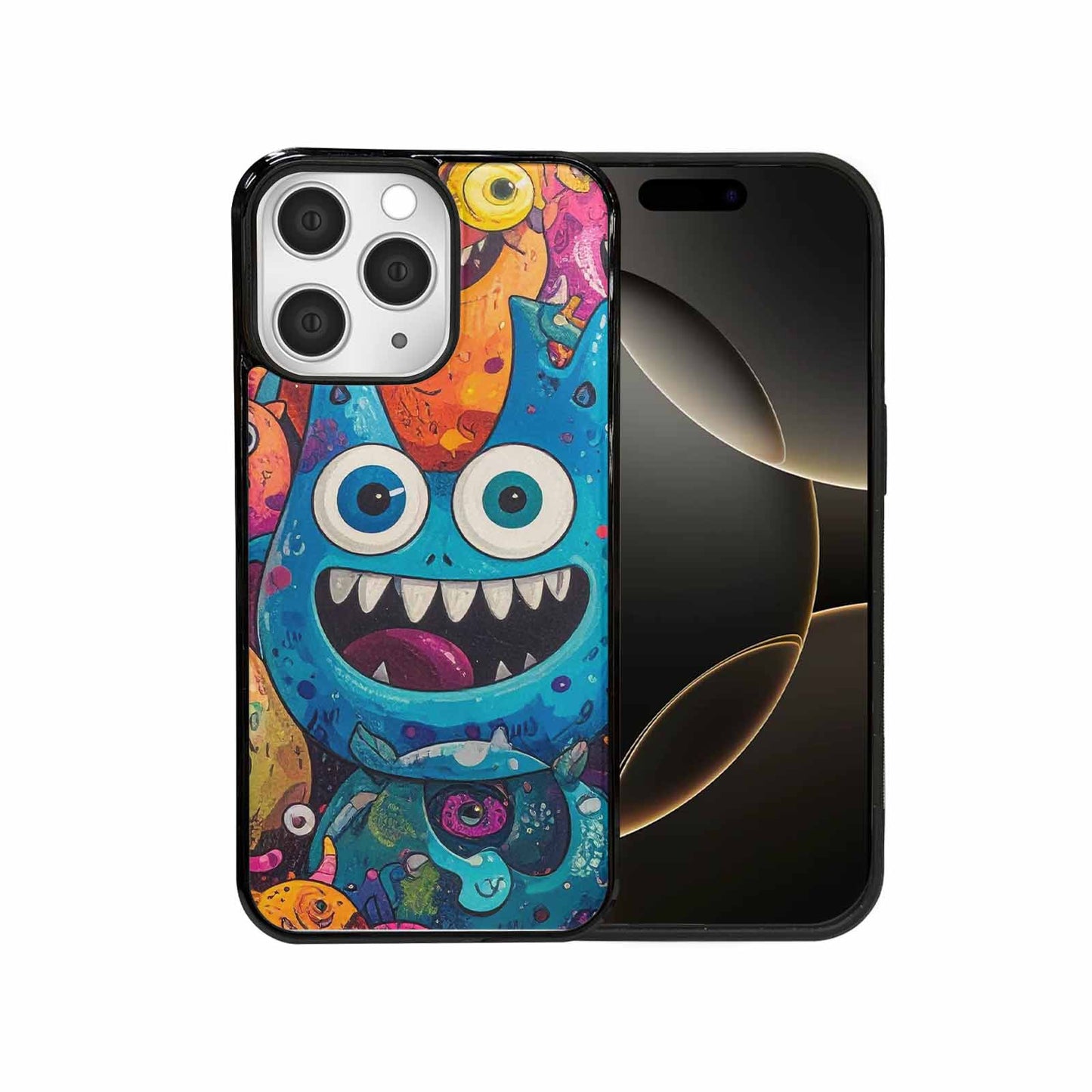 iPhone 15 Pro Max Case — Goofy Cartoon Monster, Unique Phone Case Design