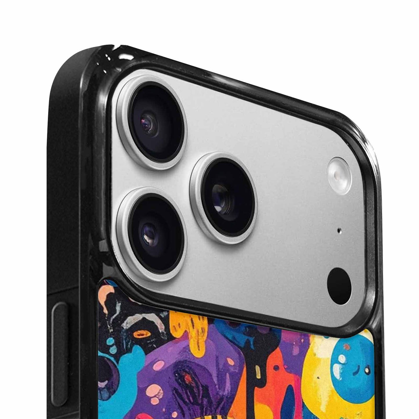 iPhone 17 Pro Max Case — Melting Aliens Pattern Alien Scifi, Personalized Phone Case