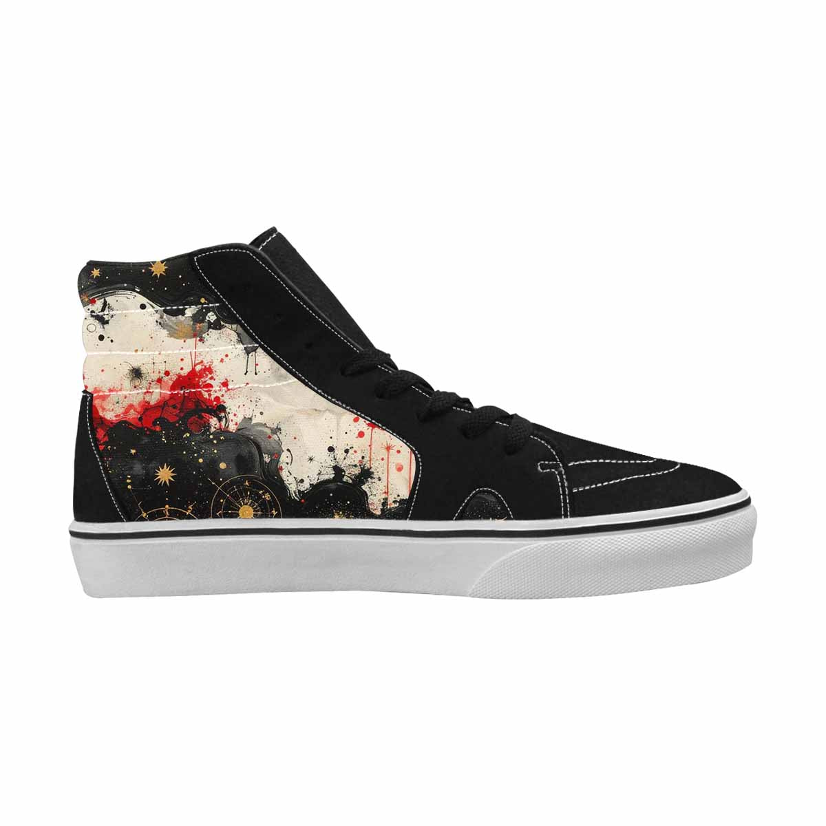 MEN'S Zodiac Constellation High Top Canvas Y2K Shoes