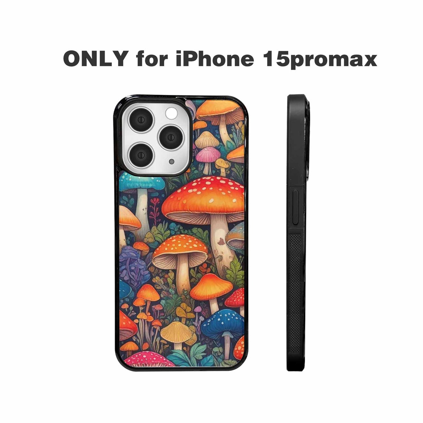 iPhone 15 Pro Max Case — Mushrooms General Mushrooms Pa, Custom Phone Case