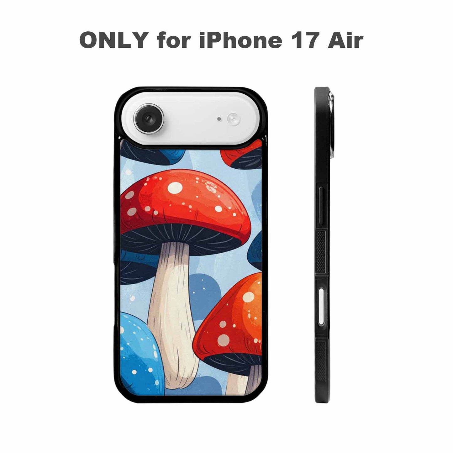 iPhone 17 Air Case — Vivid Winter Mushroom Seamless Cartoon Cute, Custom Designed Case Cover