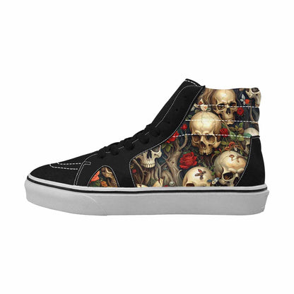 MEN'S More Overlapping Ontop Each High Top Canvas Surreal Shoes