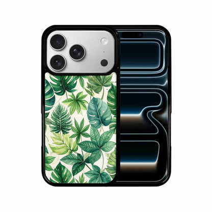 iPhone 17 Pro Case — Small Seven Point Palmate Leaf Floral, Custom Art Phone Cover