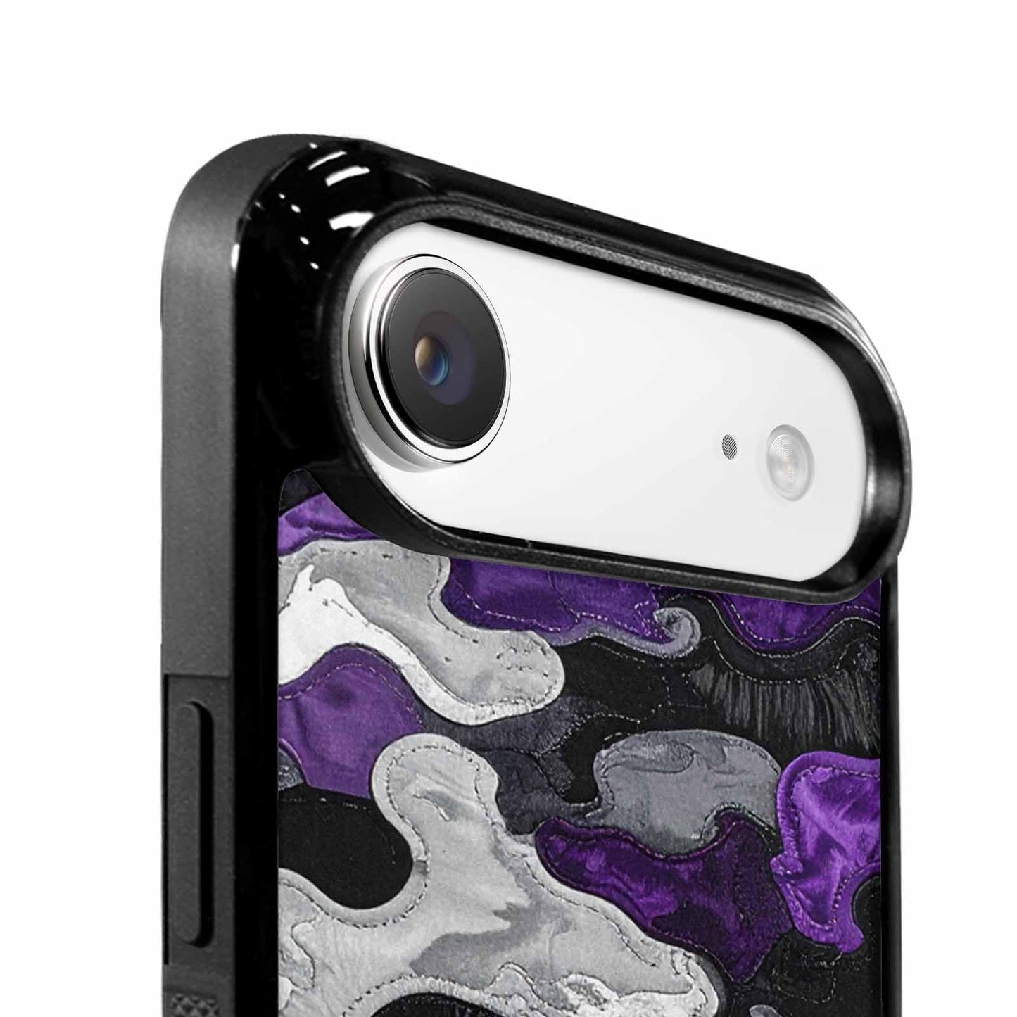 iPhone 17 Air Case — Vivid Camo Asexual Pride Camo, Original Design Phone Case