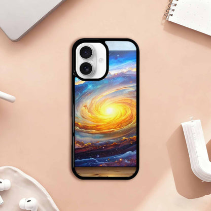 iPhone 17 Case — Galaxy Cosmic Print Galaxy Space, Custom Designed Case Cover