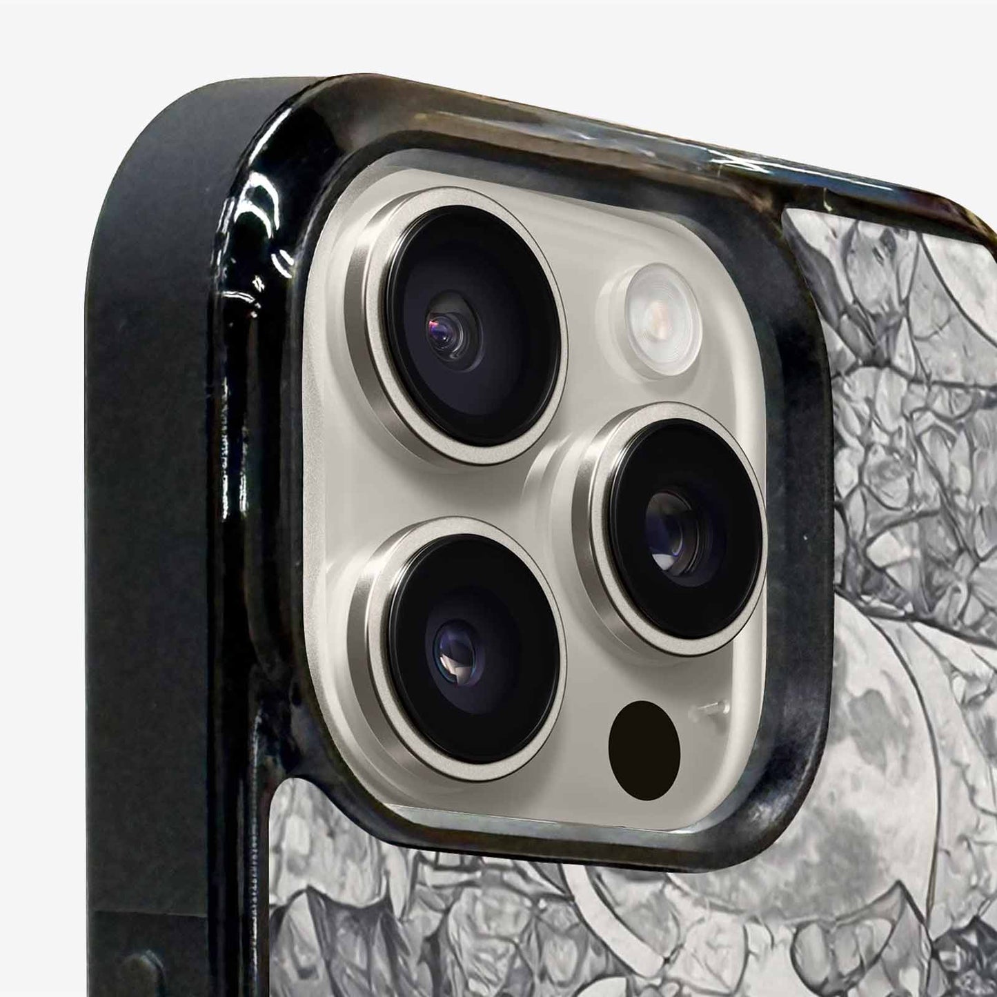 iPhone 16 Pro Max Case — Wolves Everywhere Collage Overlap Small Wolf, Custom Designed Case Cover