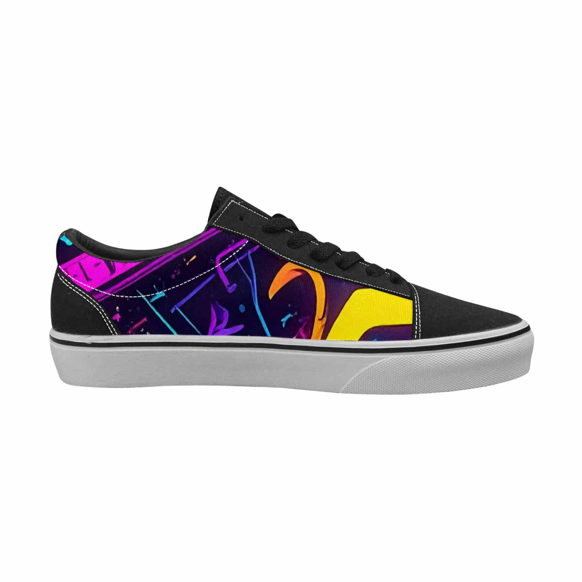 WOMEN'S 80s Retro Motif Lace-Up Canvas Dreamlike Shoes