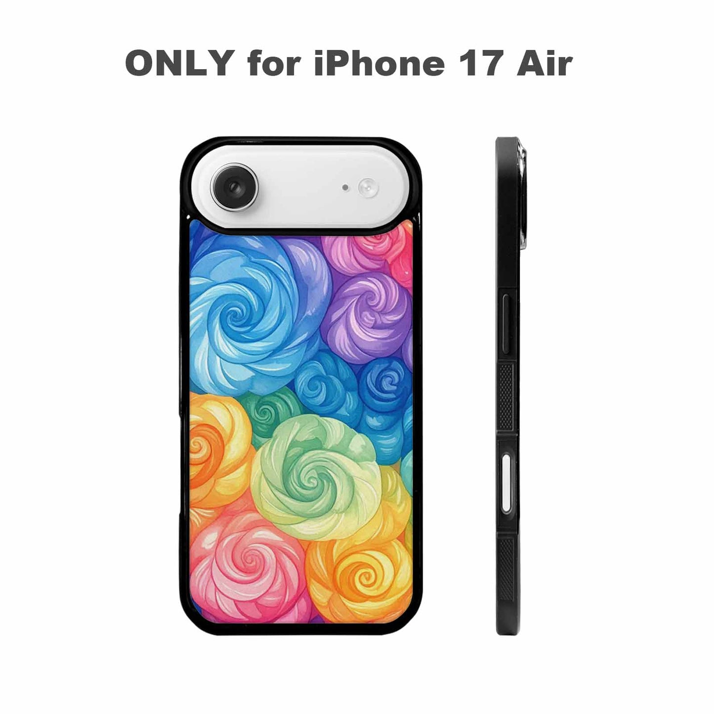 iPhone 17 Air Case — Tie Dye Swirls Tie Dye Tie, Custom Print Case Cover