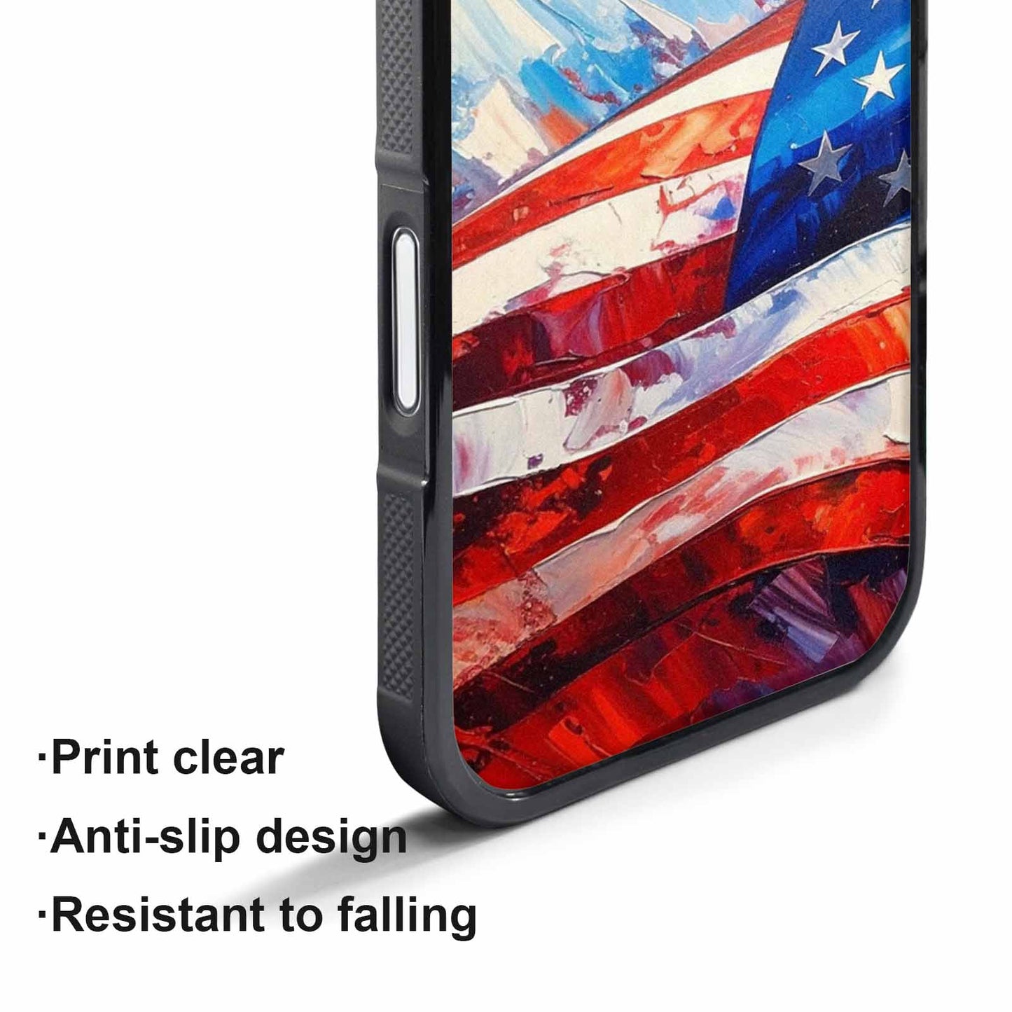 iPhone 17 Air Case — Usa Flag Stars And Stripes Galaxy, Personalized Phone Case