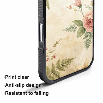 iPhone 17 Air Case — Vintage Botanical Art Pattern Floral, Custom Designed Case Cover