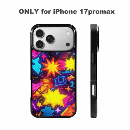 iPhone 17 Pro Max Case — Retro Motif Retro Motifs Retro Vintage, Custom Printed Phone Case