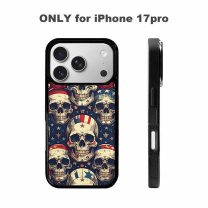 iPhone 17 Pro Case — Skull Dark Art Gothic Print Gothic, Unique Phone Case Design