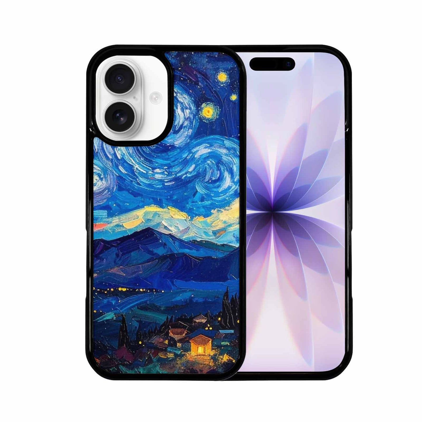iPhone 17 Case — Starry Night Van Gogh Galaxy Space, Personalized Phone Case