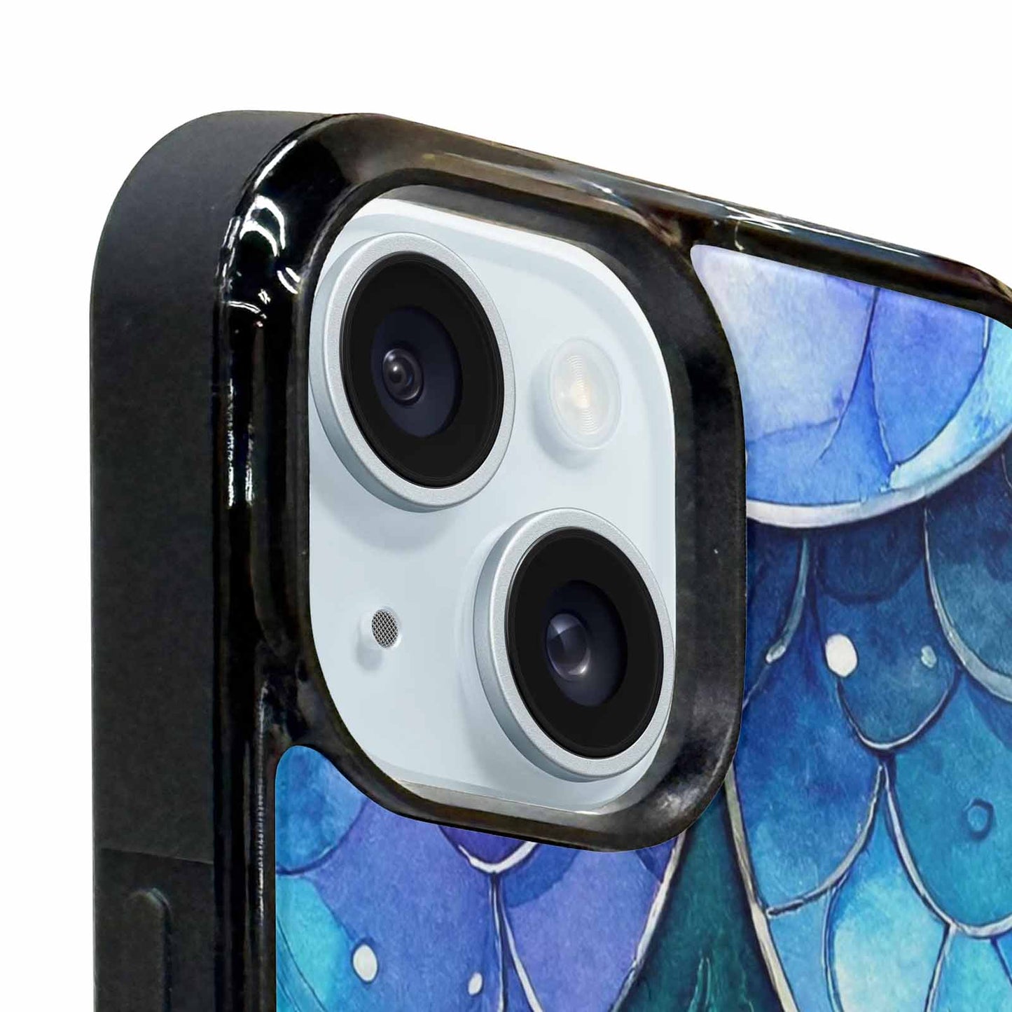iPhone 15 Plus Case — Mermaid Scale, Personalized Phone Case