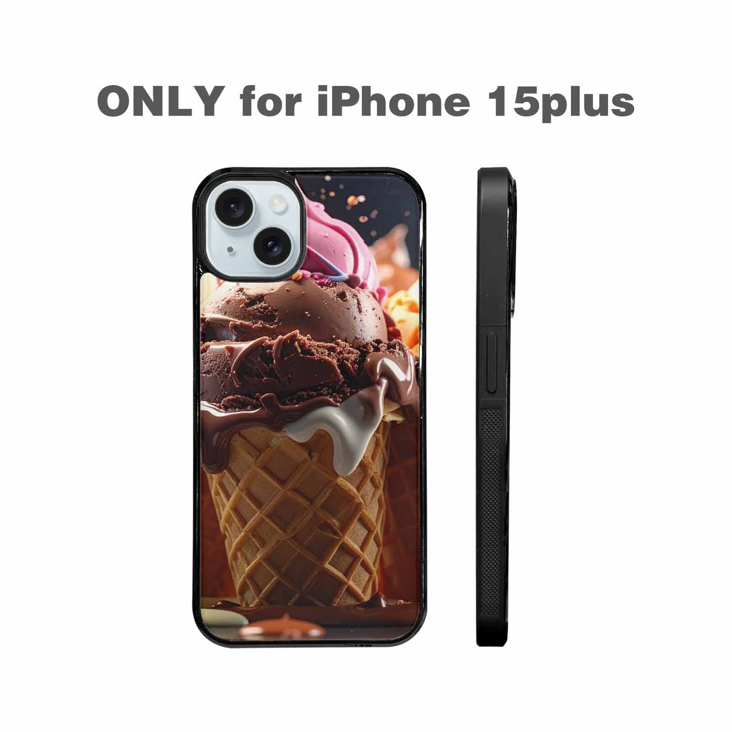 iPhone 15 Plus Case — Extreme Close Up Shot Only Drippig, Custom Phone Case