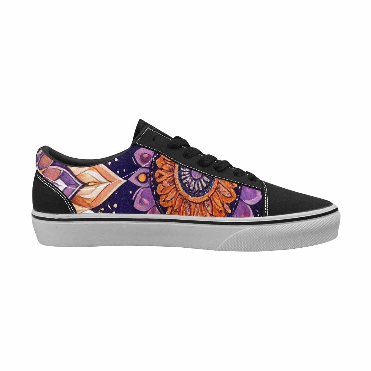 MEN'S Mandala Canvas Lace-Up Y2K Custom Shoes
