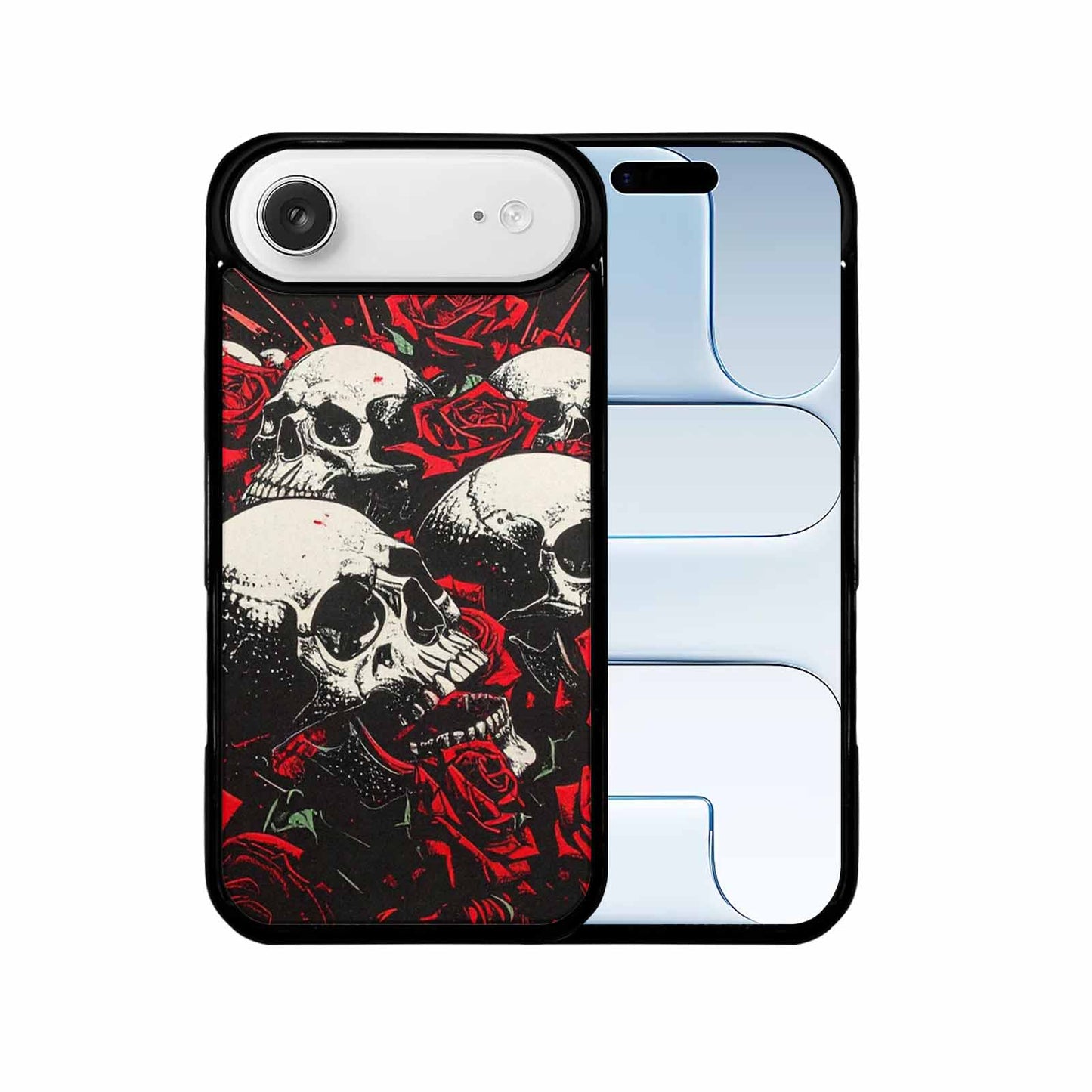 iPhone 17 Air Case — Skull Dark Art Gothic Print Gothic, Personalized Phone Case