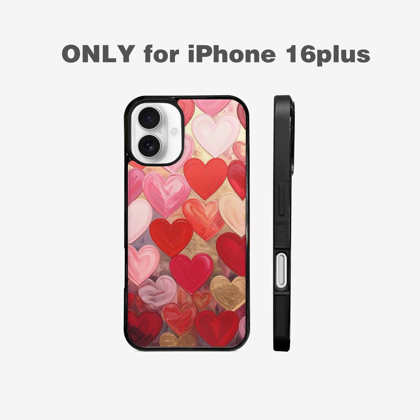 iPhone 16 Plus Case — No Words Or Writings On The, Custom Printed Phone Case
