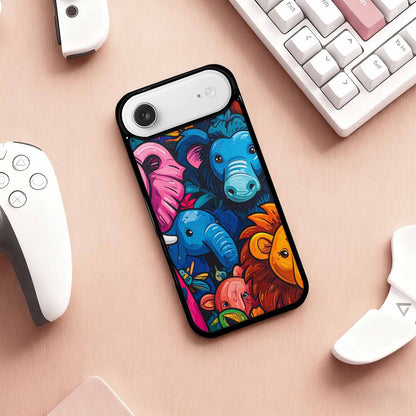 iPhone 17 Air Case — Cartoon Animal Characters Cartoon Cute, Custom Made Phone Cover