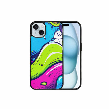 iPhone 15 Plus Case — Acid Wash Cartoon Custom Personalized Phone, Custom Printed Phone Case