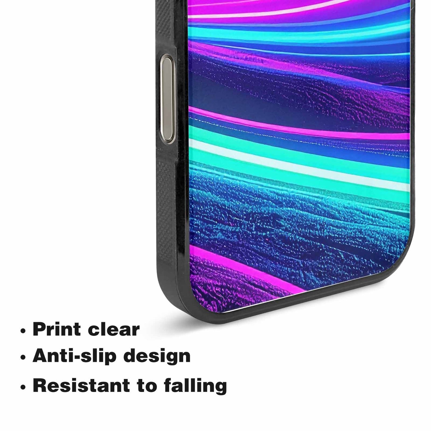 iPhone 15 Pro Max Case — 80s Neon Cartoon Custom, Custom Phone Case