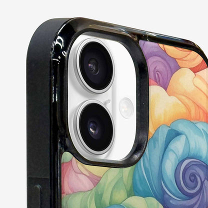 iPhone 16 Case — Tie Dye Swirls Tie Dye Swirls, Custom Phone Case