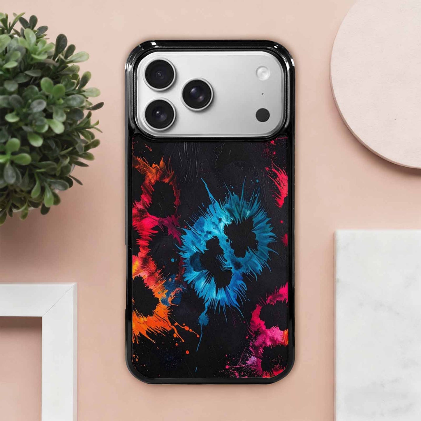 iPhone 17 Pro Max Case — Dark Animal Print Animal Print, Custom Printed Phone Case