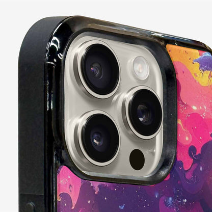 iPhone 15 Pro Max Case — Cosmic Creature And Object Mashup Pattern, Custom Made Phone Cover