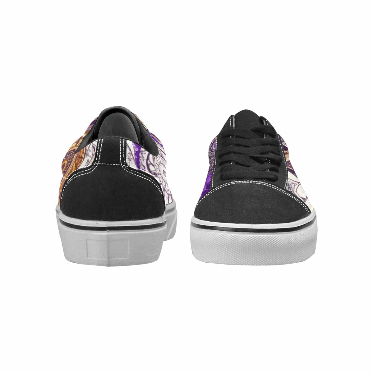 WOMEN'S Mandala Canvas Lace-Up Aesthetic Custom Sneakers