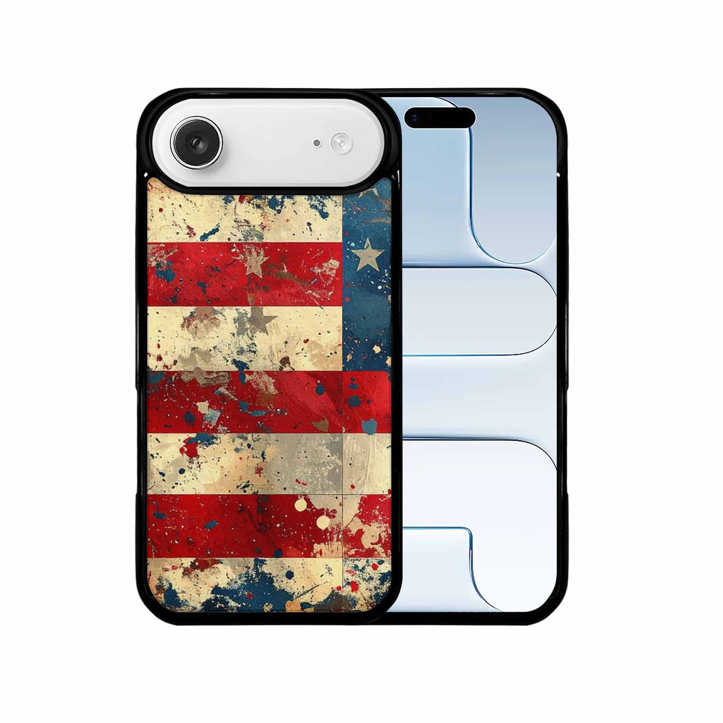 iPhone 17 Air Case — Small American Flag Stars And Galaxy, Custom Print Case Cover
