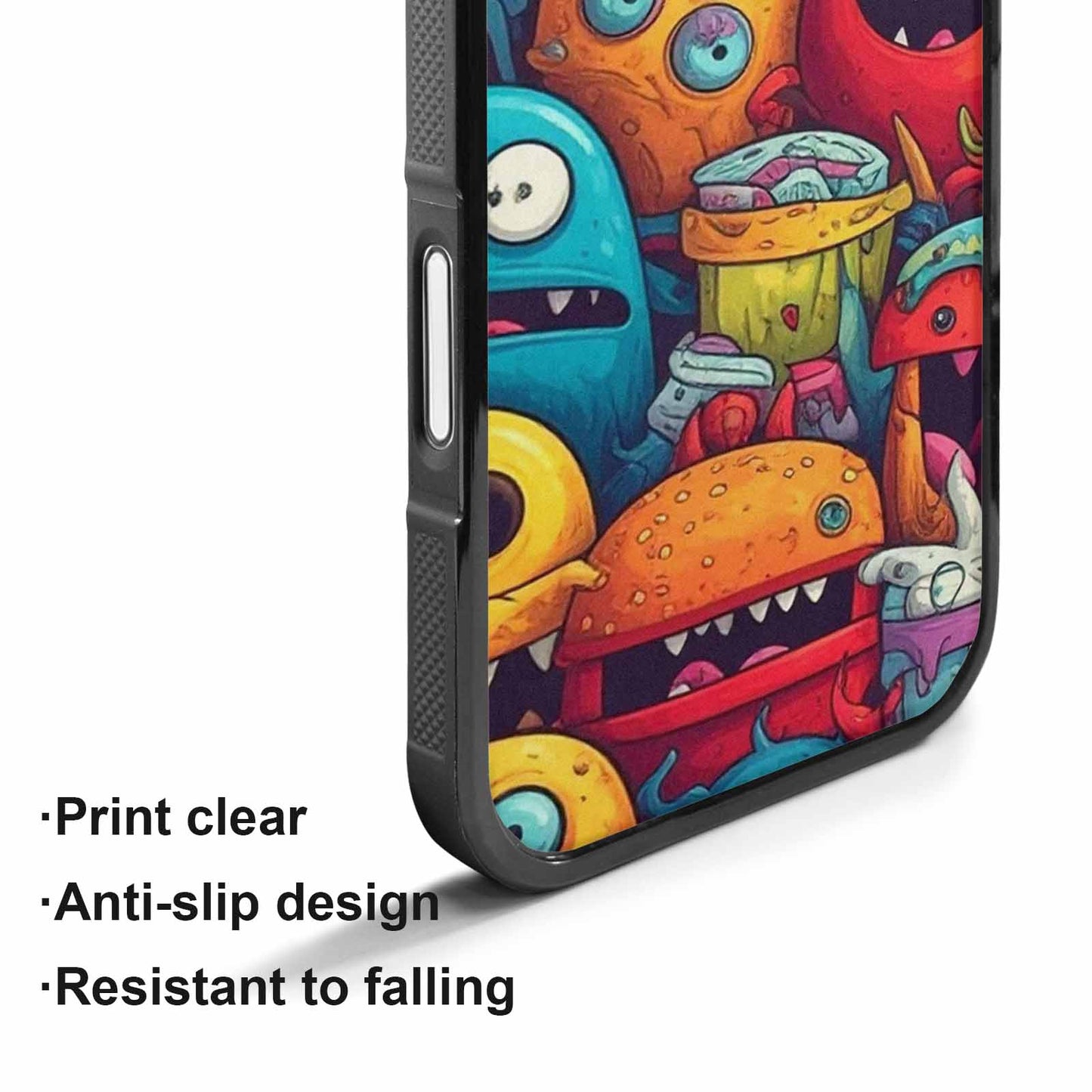 iPhone 17 Case — Small Cartoon Monster Character Cartoon Cute, Customized Protective Case