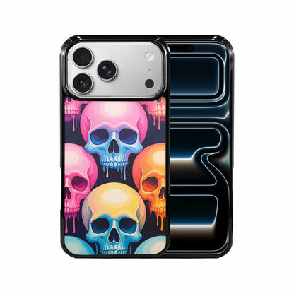 iPhone 17 Pro Max Case — Dripping Candy Skulls Gothic Skulls, Custom Made Phone Cover