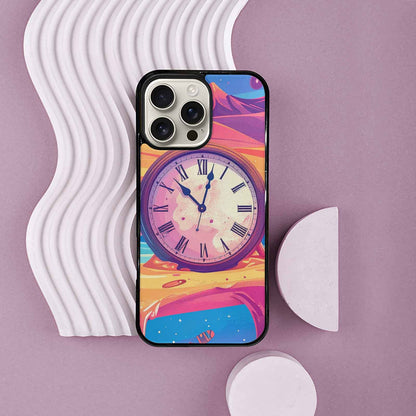 iPhone 16 Pro Max Case — Salvadore Dali Surrealist Dreamscape Pattern Melting, Custom Print Case Cover