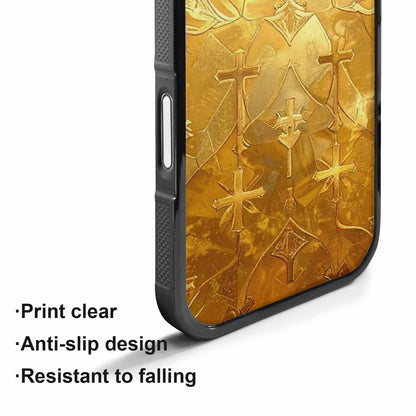 iPhone 17 Case — Small Cross And Faith Original Art, Custom Phone Case