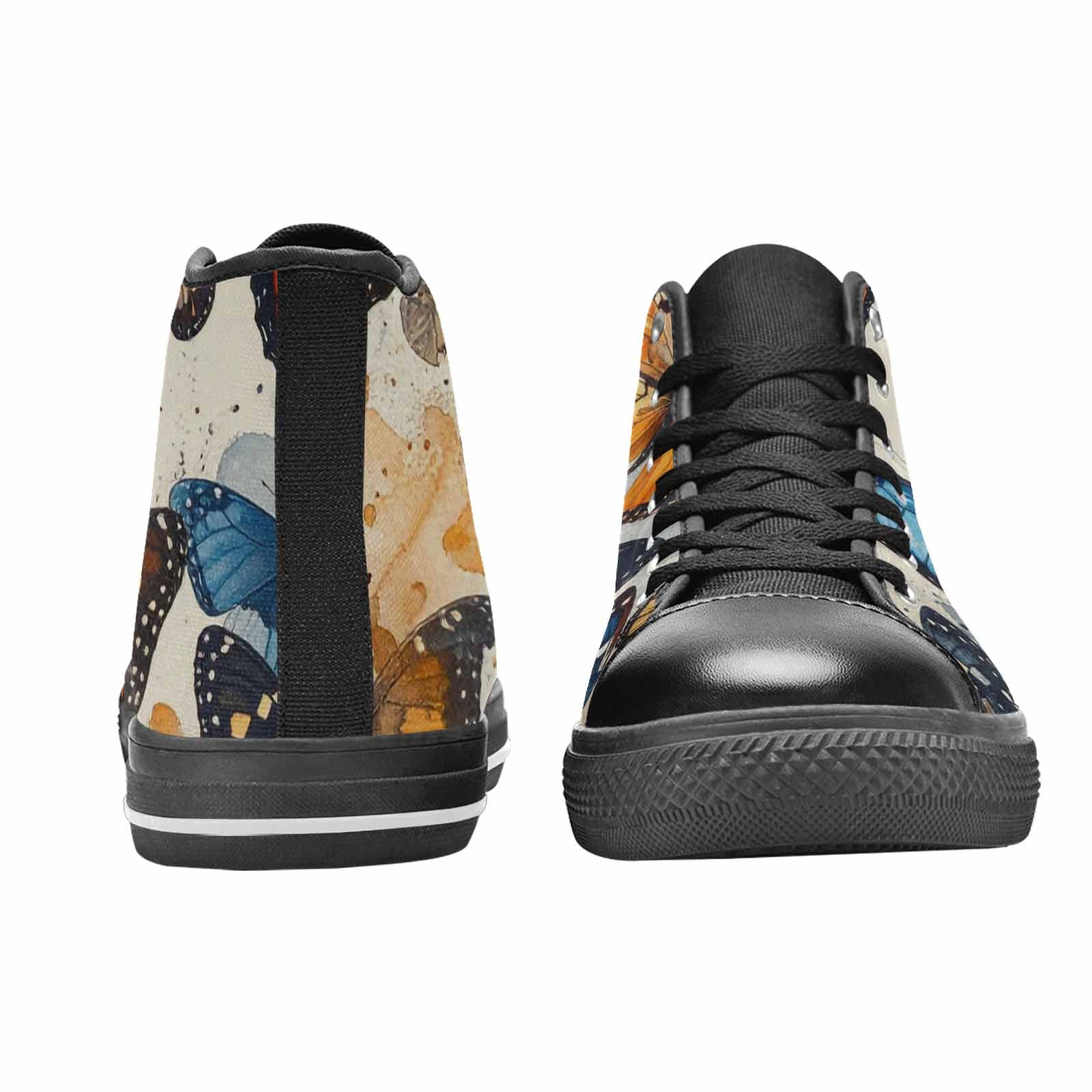 MEN'S Butterfly Wing High Top Canvas Y2K Custom Shoes
