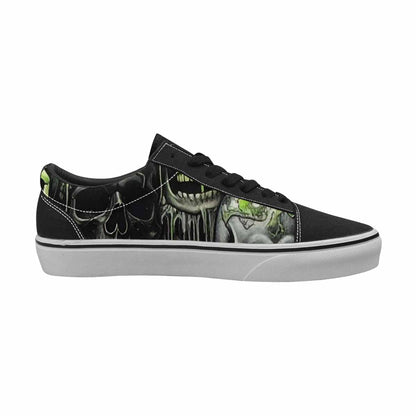 WOMEN'S Skulls (general) Lace-Up Canvas Dreamcore Shoes