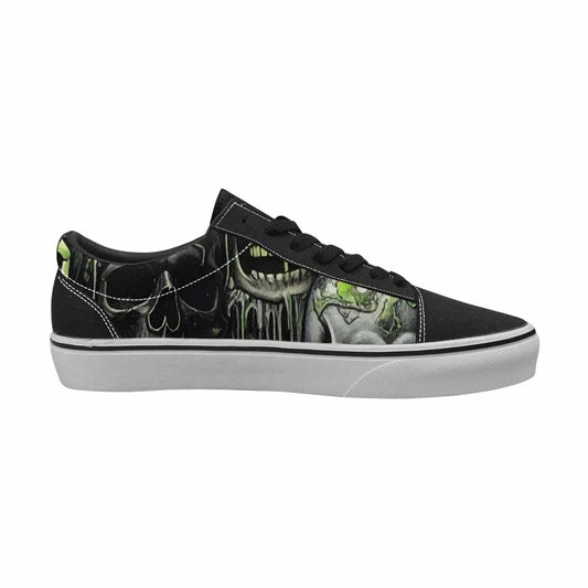 WOMEN'S Skulls (general) Lace-Up Canvas Dreamcore Shoes
