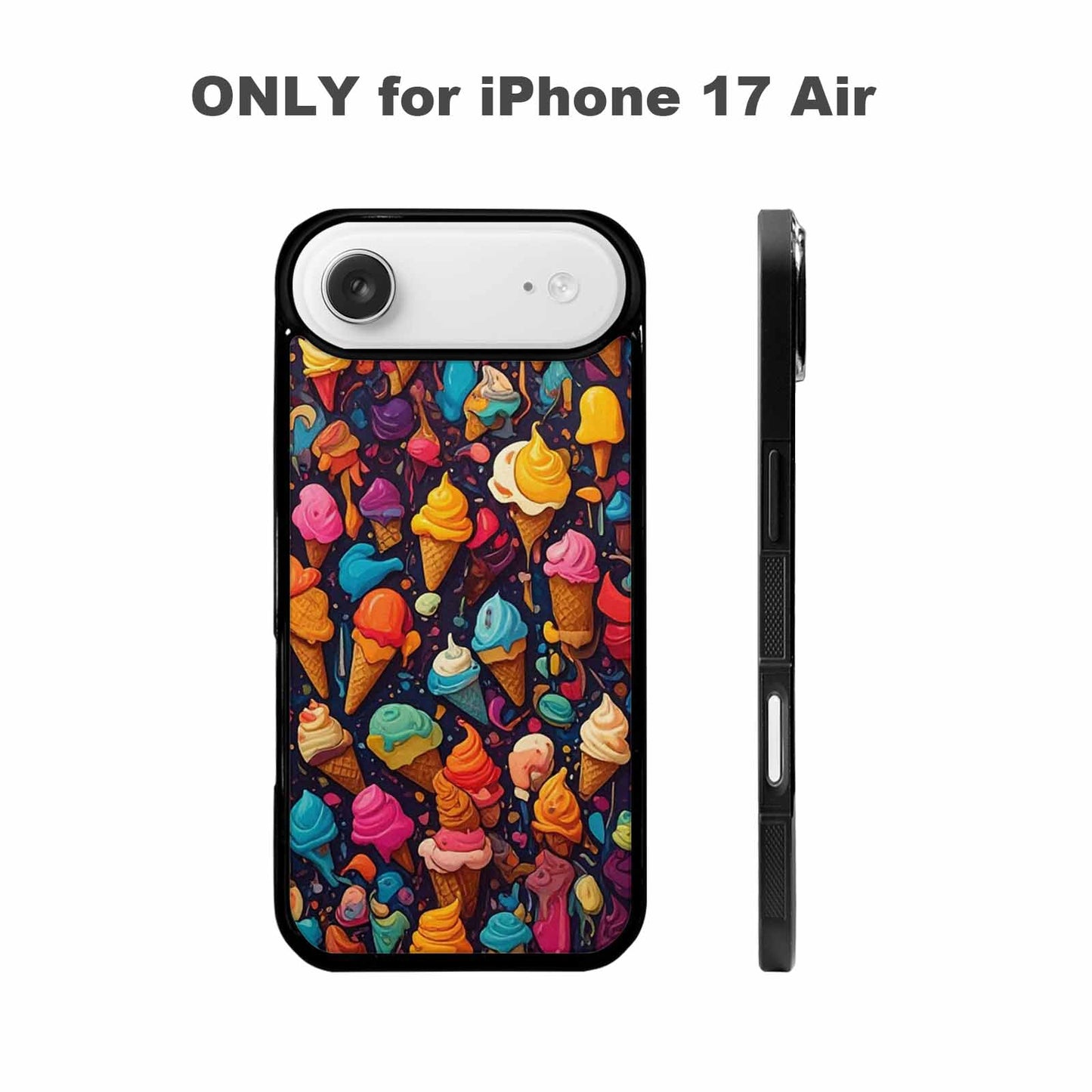 iPhone 17 Air Case — Ice Cream Motif Ice Cream Original, Custom Phone Case