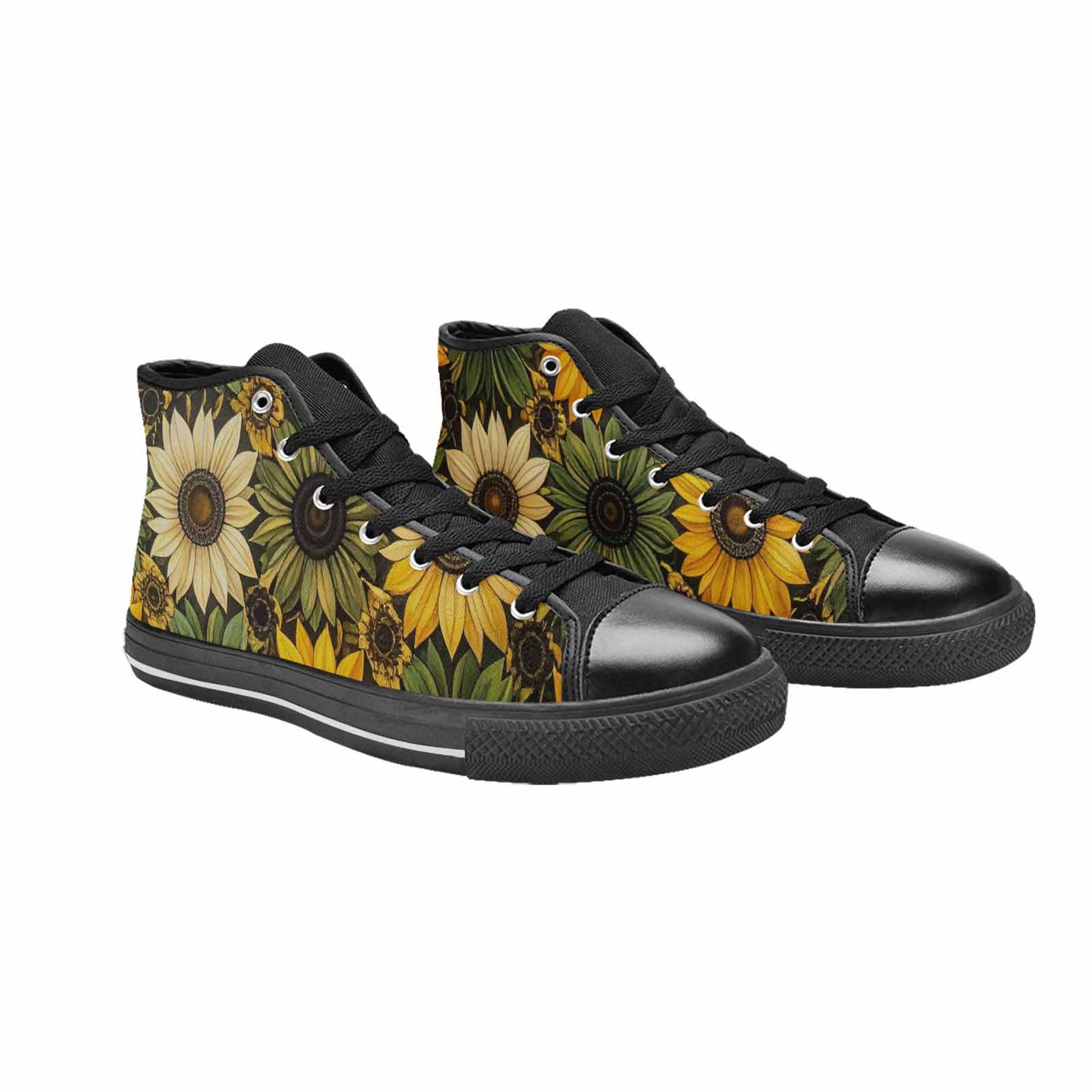 MEN'S Blend Melt Them High Top Canvas Grunge Sneakers