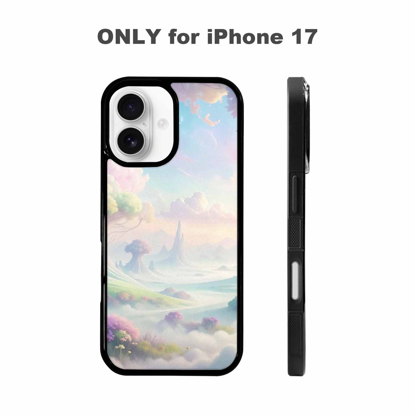 iPhone 17 Case — Surrealist Dreamscape Original Art, Custom Designed Case Cover