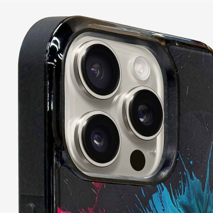 iPhone 16 Pro Max Case — Dark Animal Print, Custom Designed Case Cover
