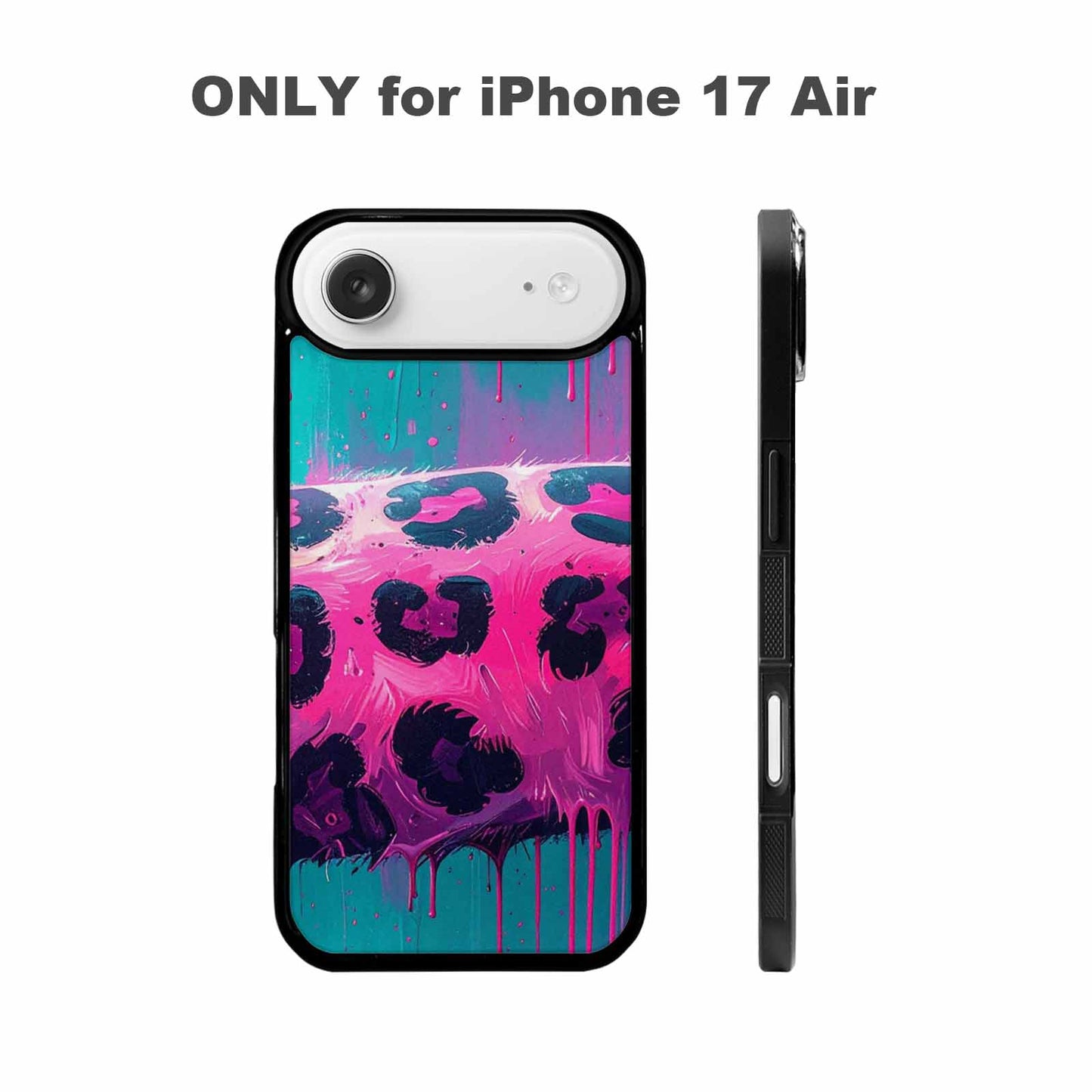 iPhone 17 Air Case — Seamless Tileable Pattern Of Overlapping Animal, Custom Print Case Cover